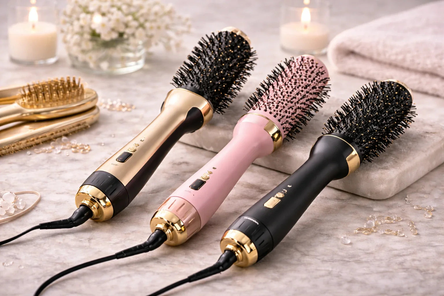 Brosses à séchage rapide