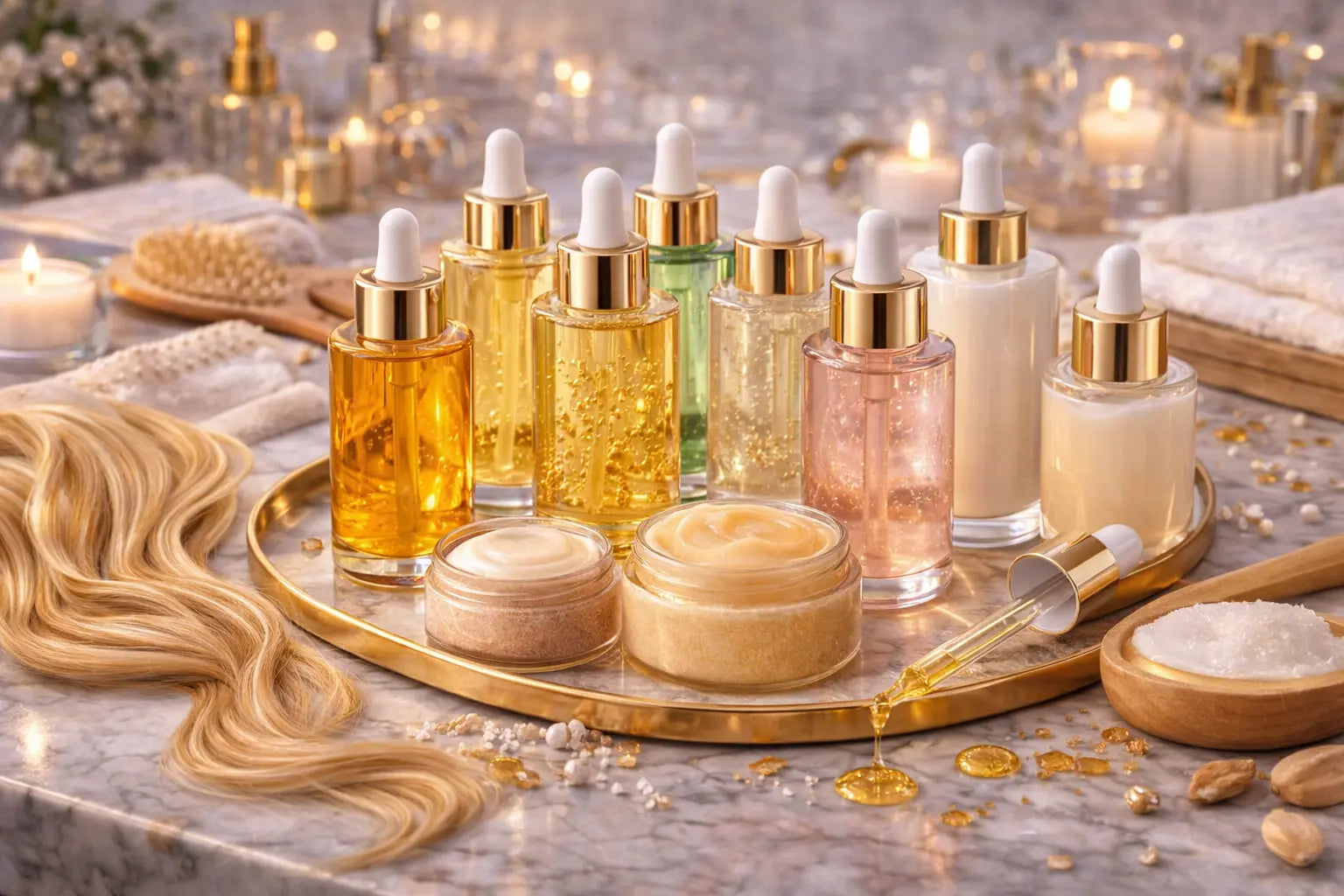 Sérums soins capillaires