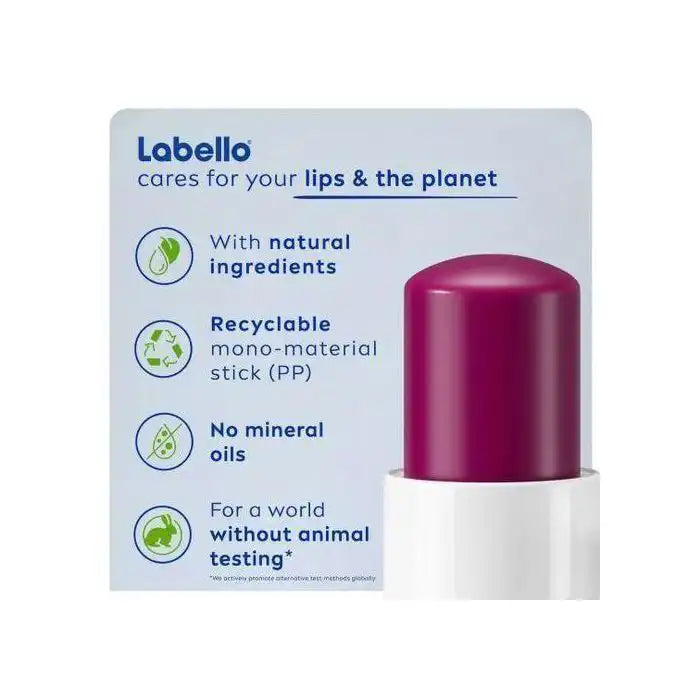 Celvess Cosmetic Blackberry Shine lip balm with 4.8g, hydrating formula and blackberry fragrance, in sleek packaging.