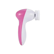 Celvess Cosmetic 5-in-1 electric facial cleansing brush showing bristles and sleek design for deep skin cleansing.