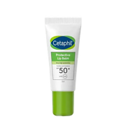 CETAPHIL lip balm with SPF 50+ in an 8ml tube, providing protective care for lips from sun damage.