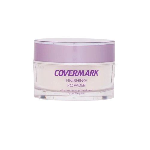 Translucent finishing powder by COVERMARK in a 25g container, designed to set makeup and reduce shine.