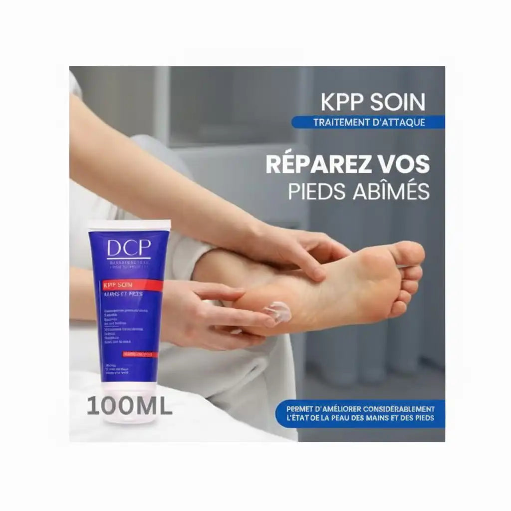Celvess Cosmetic DCP Baume Essentiel for hands and feet in 100ml jar, nourishing skincare product with natural ingredients.