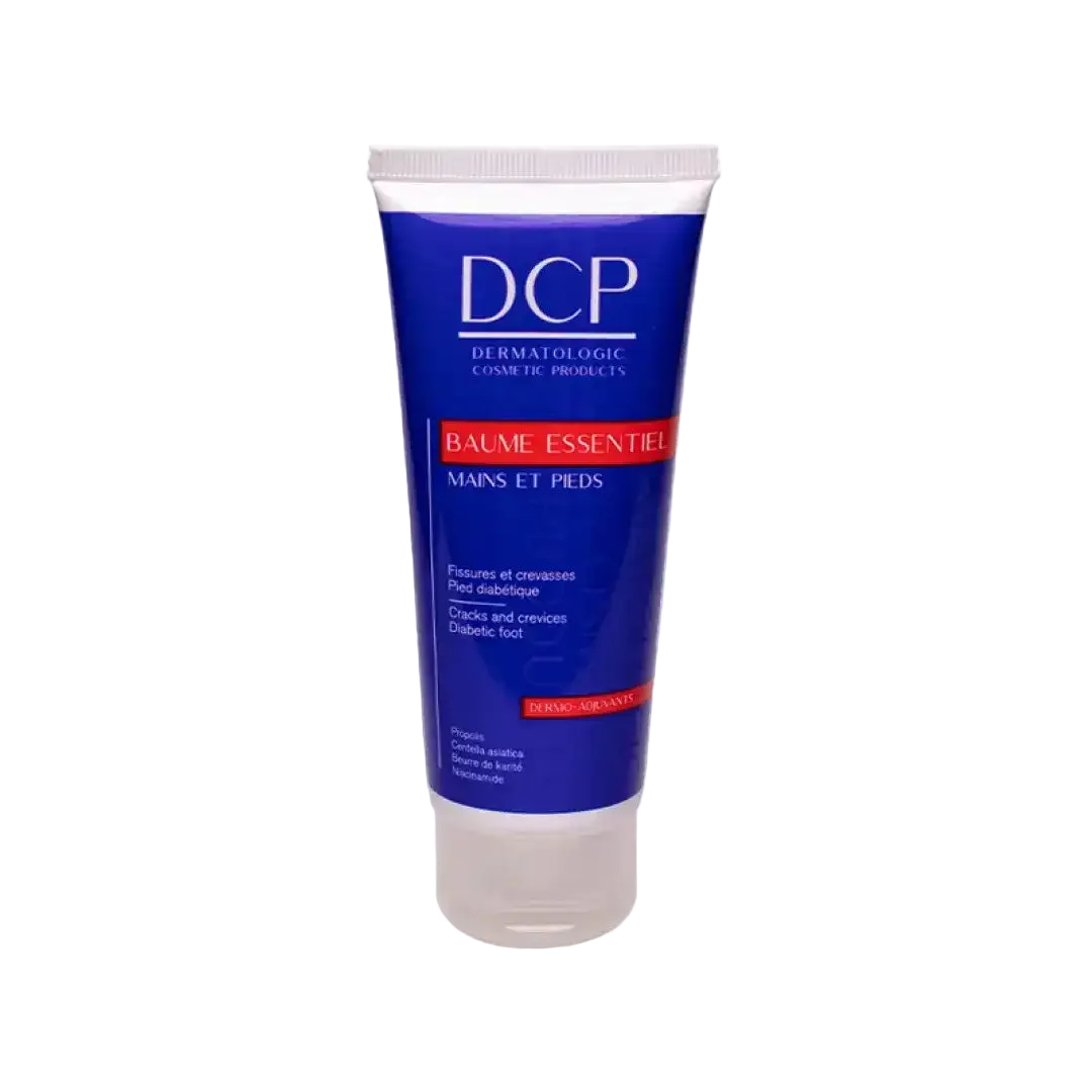 Celvess Cosmetic DCP Baume Essentiel for hands and feet in 100ml jar, smooth moisturizing balm with natural ingredients.