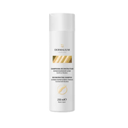 Celvess Cosmetic DERMALIUM Keratin Reconstructive Shampoo 250ml for hair growth and strengthening, with visible shampoo bottle.