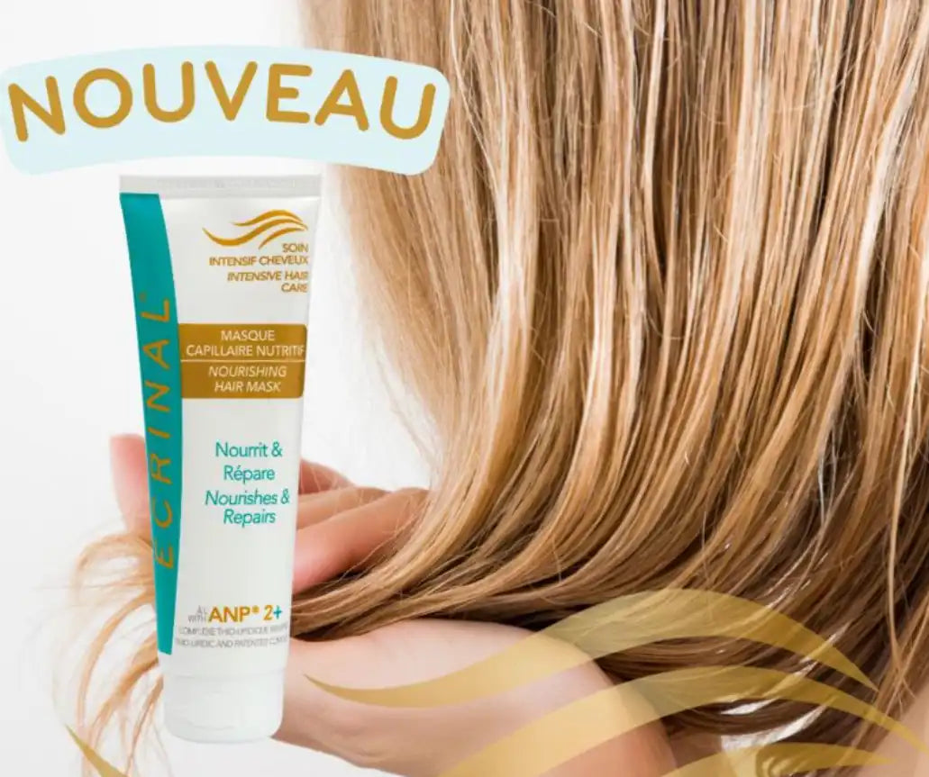 ECRINAL Celvess Cosmetic nourishing hair mask in a 125ml jar, designed for deep hydration and hair nourishment.