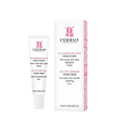 Celvess Cosmetic FIDERMA B12 eye contour cream with lifting properties in a 15ml jar, designed for eye care and anti-aging.