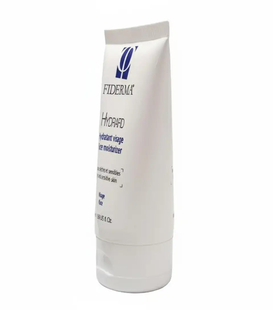 FIDERMA Hydrafid facial moisturizer cream by Celvess Cosmetic in a 50ml jar, showcasing a smooth, hydrating skincare product.