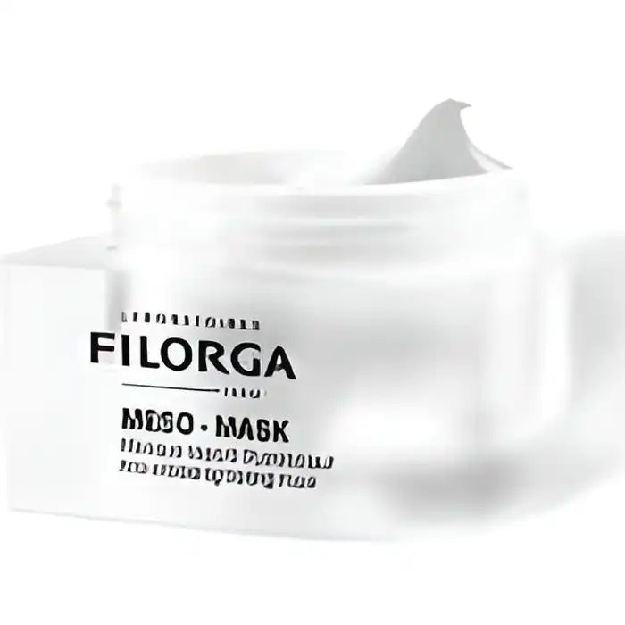 Filorga Meso-Mask Lissant by Celvess Cosmetic in a 50ml jar, showcasing the smooth, luxurious mask texture ready for skincare.