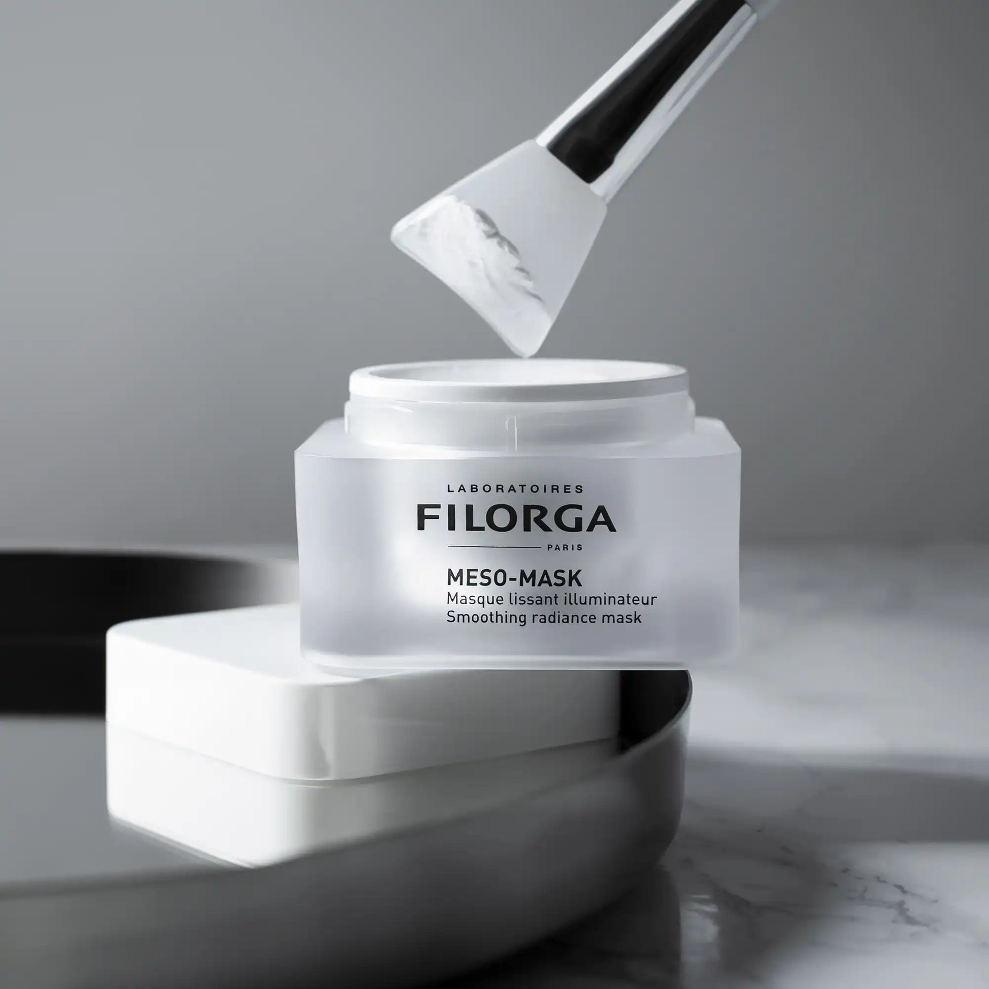 Filorga Meso-Mask Masque Lissant in a 50ml jar, designed for smoothing and hydrating skin, by Celvess Cosmetic.