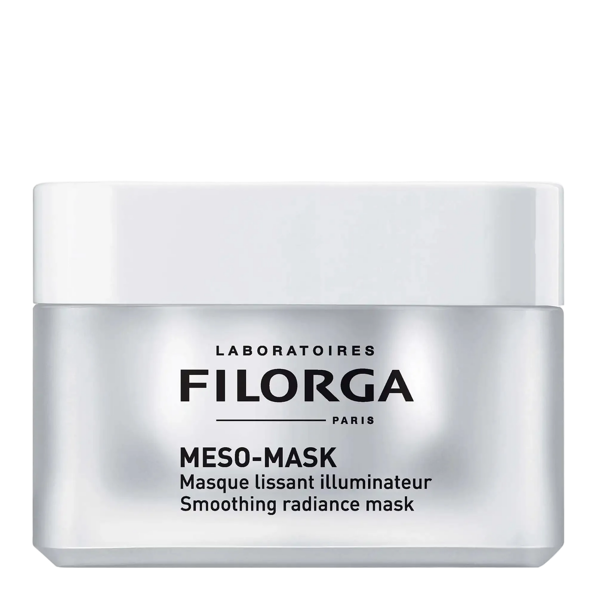 Filorga Meso-Mask Lissant cream in a 50ml jar, designed for smoothing and revitalizing the skin.