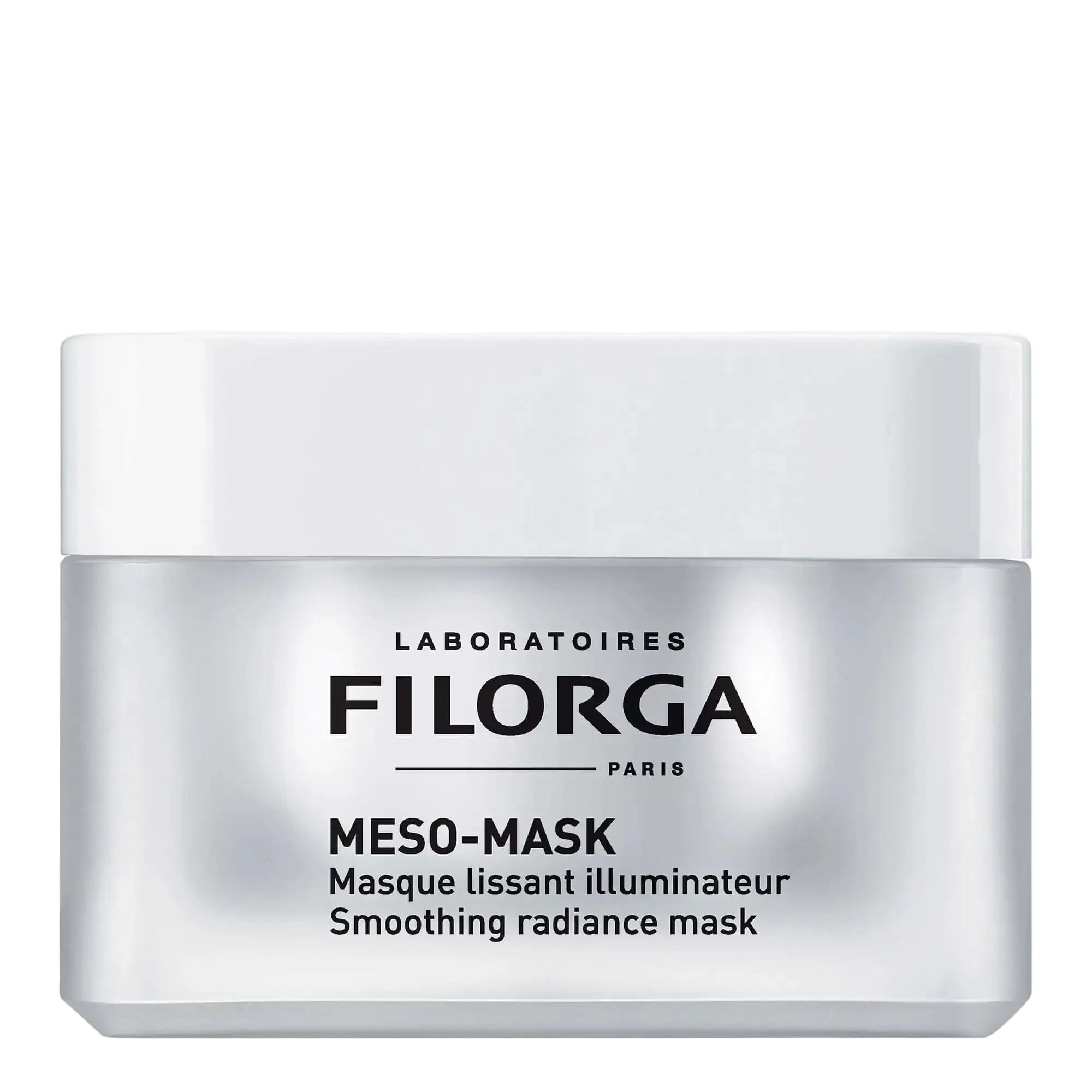 Filorga Meso-Mask Lissant cream in a 50ml jar, designed for smoothing and revitalizing the skin.