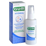 Celvess Cosmetic GUM Hydral Spray Humectant 50ml, dental accessory spray for moisturizing oral tissues, shown in the image.