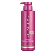 Celvess Cosmetic JENORIS anti-hair loss treatment shampoo bottle, 250ml, designed to strengthen and volumize hair.