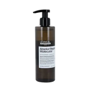 L'Oréal Professionnel Absolut Repair Molecular hair serum in a 250ml bottle, designed to repair and strengthen damaged hair.