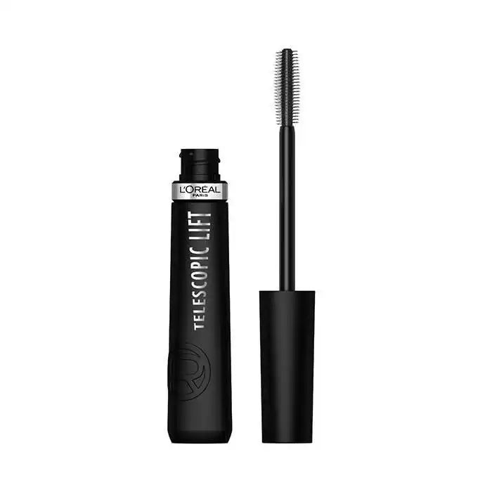 L’Oréal Paris Telescopic Lift Mascara Noir Intense 9.9ml tube with a brush, designed to enhance and lift eyelashes.