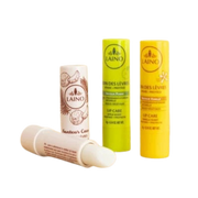 Celvess Cosmetic Laino Soin des Lèvres lip balm in a sleek tube, designed to nourish and hydrate lips.