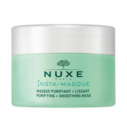 NUXE Insta-masque Purifiant et Lissant in a 50ml jar, showcasing the creamy, purifying facial mask with a smooth texture.