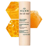 Nuxe Rêve De Miel lip balm stick in 4g, hydrating lip moisturizer from Celvess Cosmetic, shown in a close-up image.