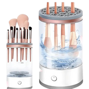 Celvess Cosmetic makeup brush cleaner in a clear bottle, designed for cleaning cosmetic brushes effectively.