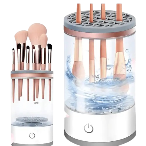 Celvess Cosmetic makeup brush cleaner in a clear bottle, designed for cleaning cosmetic brushes effectively.