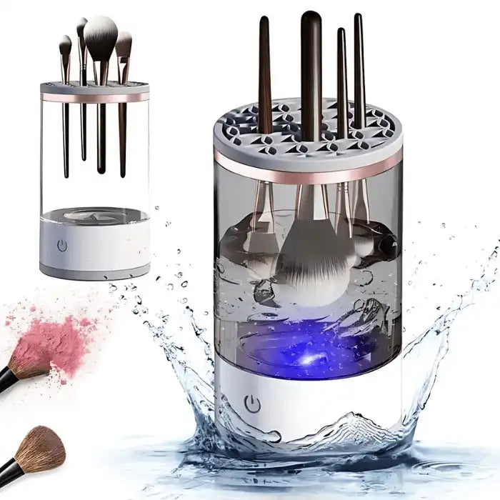 Celvess Cosmetic makeup brush cleaner in a bottle, designed for cleaning and maintaining makeup brushes.