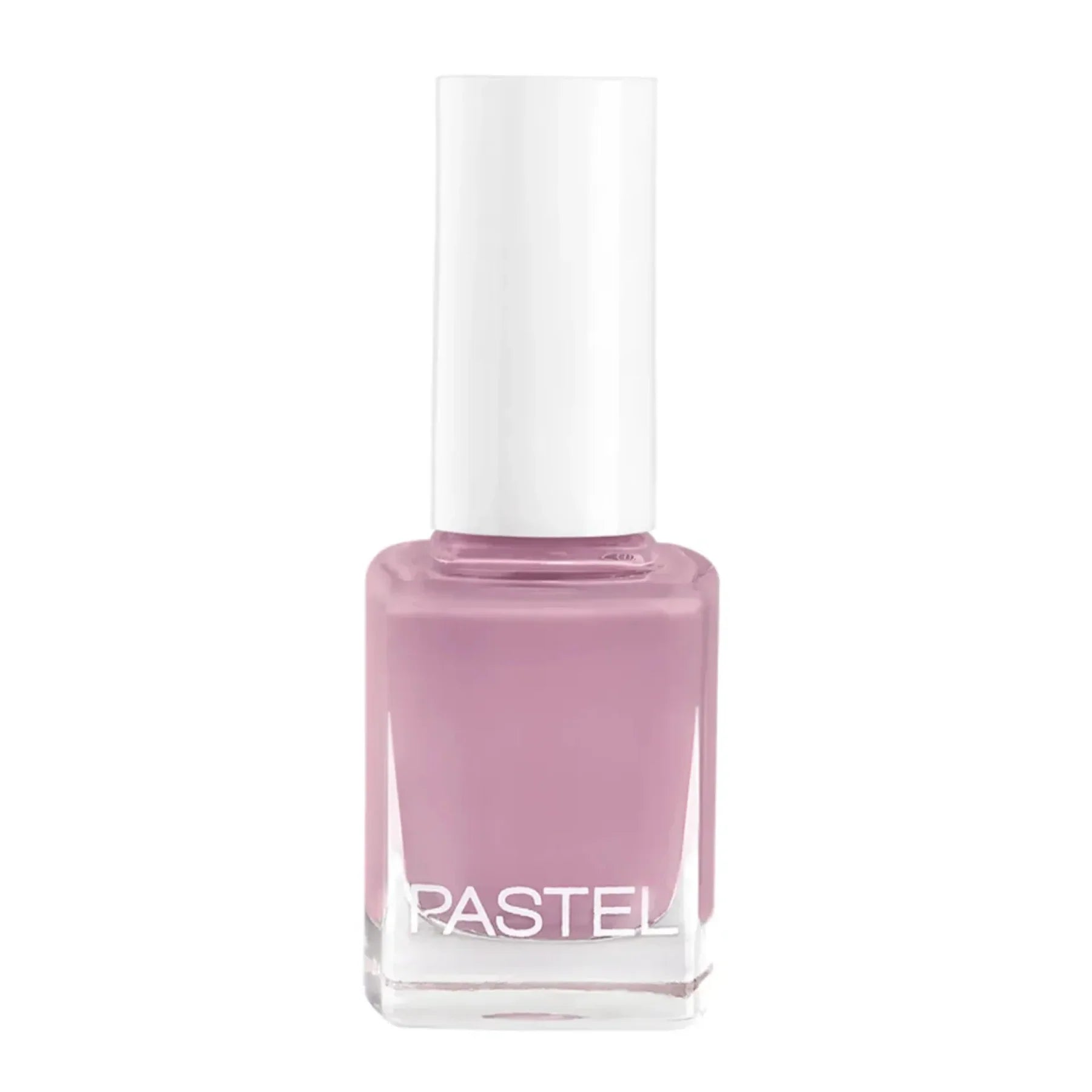 Celvess Cosmetic pastel nail polish bottle with soft pink and lavender shades, showcasing a smooth, glossy finish.