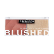 Celvess Cosmetic RELOVE Colour Play Palette eyeshadow fard à paupières with blended pink and neutral shades in a compact palette