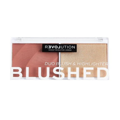 Celvess Cosmetic RELOVE Colour Play Palette eyeshadow fard à paupières with blended pink and neutral shades in a compact palette