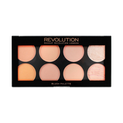 Celvess Cosmetic Revolution Ultra Blush palette with warm spice-toned blush shades in a compact makeup palette.