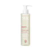 SVR Cicavit+ Gel Moussant Assainissant Apaisant Ultra-doux in 200ml bottle, gentle cleansing and soothing for sensitive skin.