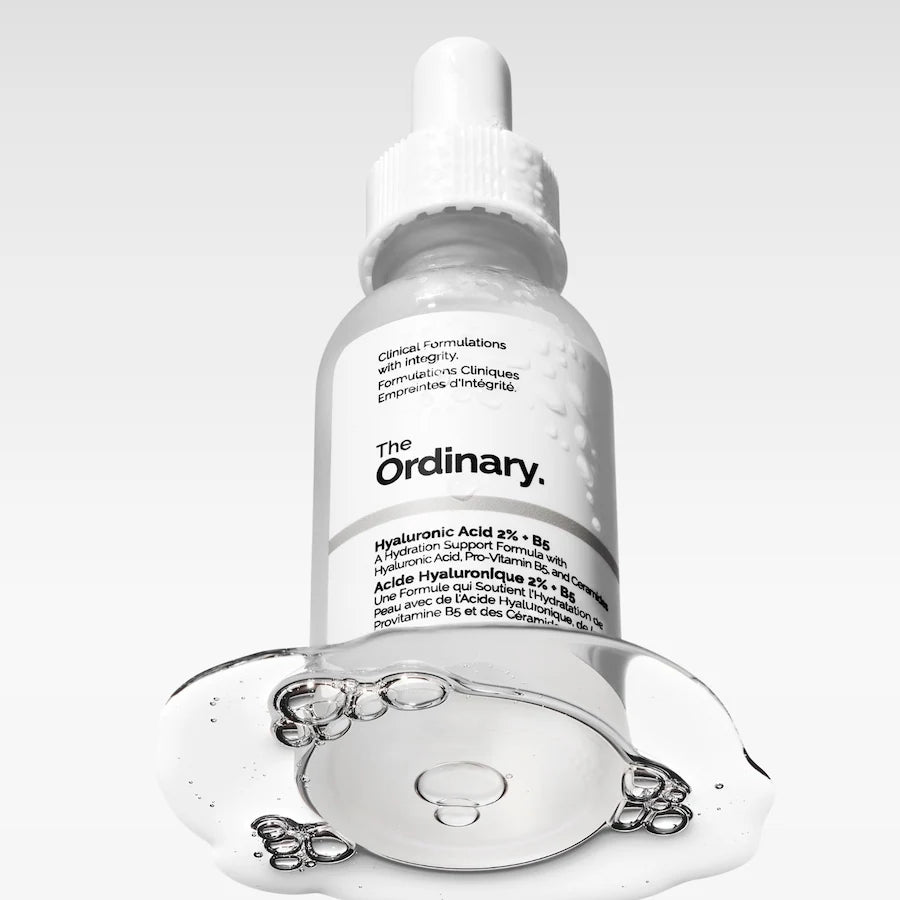 Celvess Cosmetic The Ordinary Niacinamide 10% and Zinc 1% serum bottle, anti-imperfections skincare product, 30ml container