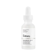 Celvess Cosmetic Niacinamide 10% and Zinc 1% serum bottle, anti-imperfections skincare serum by The Ordinary, 30ml.