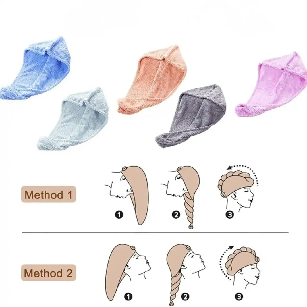 Multicolored hair turban by Celvess Cosmetic, a stylish and essential hair accessory with vibrant fabric design.