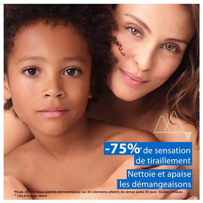 Uriage Xémose Huile Lavante Apaisante 200ml, nourishing body cleanser and gentle shower gel by Celvess Cosmetic.