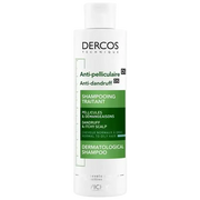 Vichy Dercos DS anti-dandruff shampoo for dry hair, 200ml bottle, with clinical scalp treatment for dandruff relief.