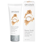 Celvess Cosmetic ARCAYA Derma Scrub Gommage Visage Eclaircissant 75ml exfoliating face scrub with natural ingredients.