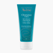 AVÈNE Cleanance Gel Nettoyant, 200ml, a gentle facial cleanser with a clear gel texture for oily and acne-prone skin.