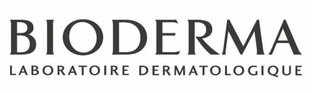 Logo Bioderma Laboratoire Dermatologique sur fond blanc, soins dermatologiques.
