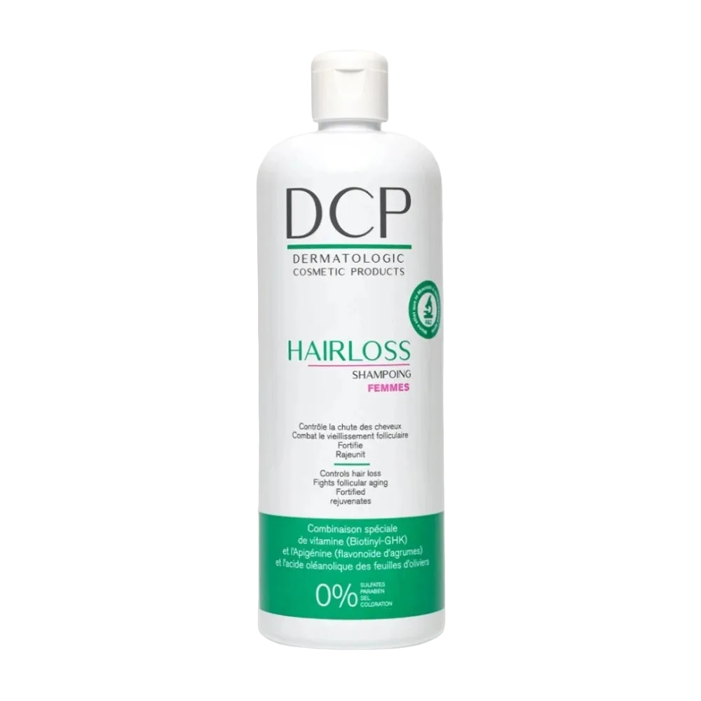 Celvess Cosmetic DCP Hairloss Shampoo for women, 500ml, anti-hair fall and volumizing shampoo with nourishing ingredients.
