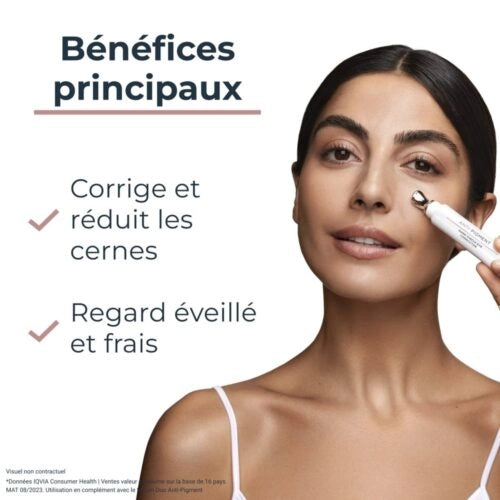 Eucerin Anti-Pigment Eye Contour Cream by Celvess Cosmetic, 15ml, illuminating eye care for brightening and reducing dark circles.