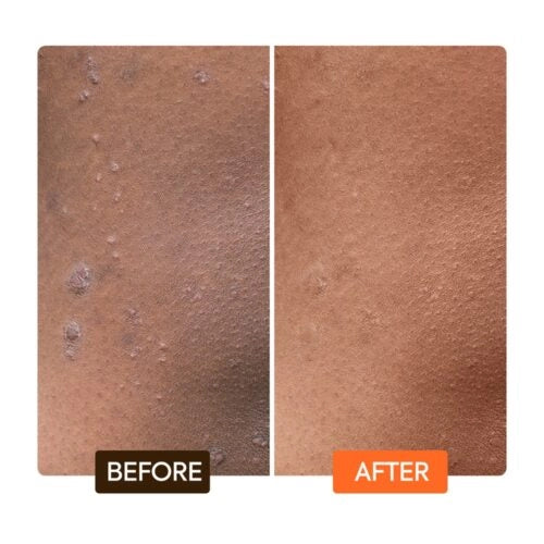 Makari Extreme Argan and Carrot Oil body lotion with glycerine in a 500ml bottle, moisturizing and toning skin.