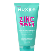 Nuxe Zinc Power Gel Nettoyant Purifiante facial cleanser for oily skin, 150ml, with refreshing gel texture and purifying ingredients.