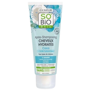Celvess Cosmetic SO BIO coconut and hyaluronic acid hydrating conditioner for hair, 200ml bottle with natural ingredients.