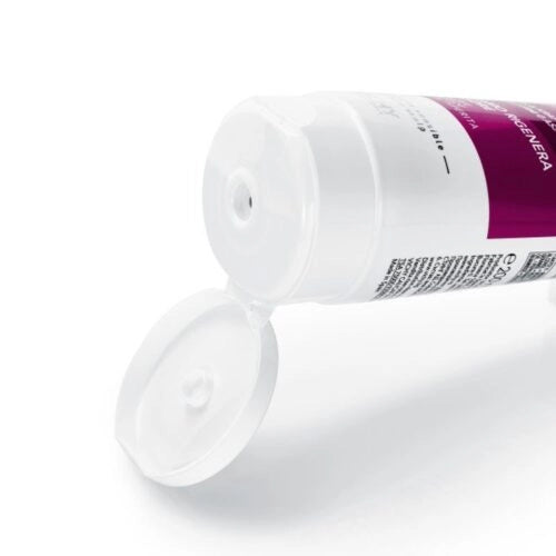 Vichy Dercos Densi-Solutions Thickening Regenerating Balm 200ml for hair thickness and strength, shown in a pump bottle.