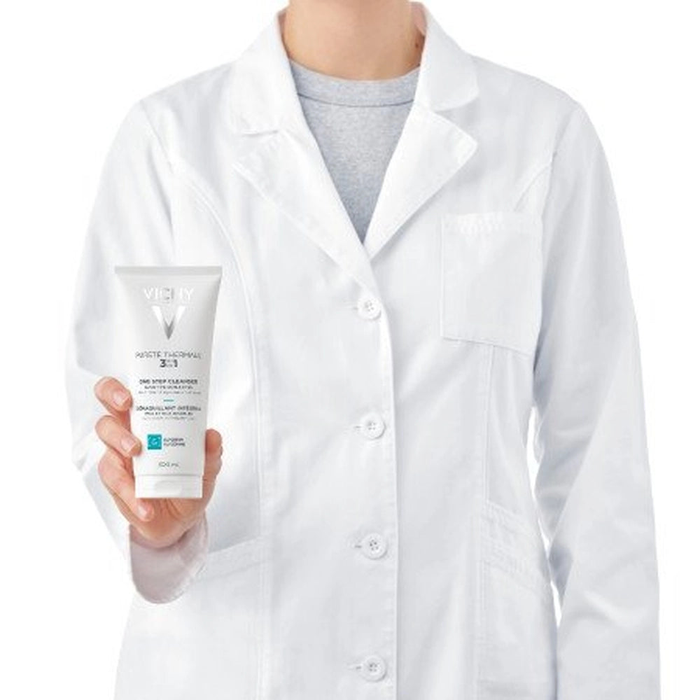 Vichy Pureté Thermale 3-in-1 Makeup Remover in 300ml bottle, gentle cleansing product by Celvess Cosmetic.